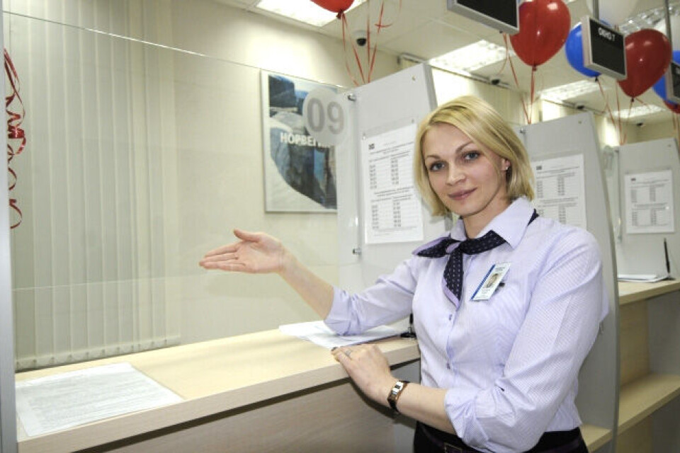 Visa center in Murmansk where locals can apply for multi-entry visa to Norway. Thomas Nilsen