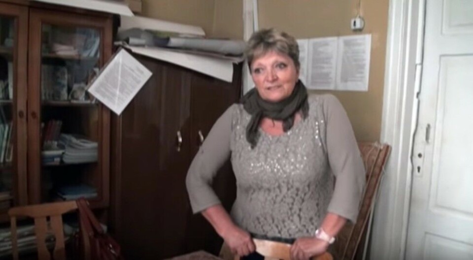 Nadezhda Gongeleva. Photo: screenshot from YouTube video by Karelian Journalism Union