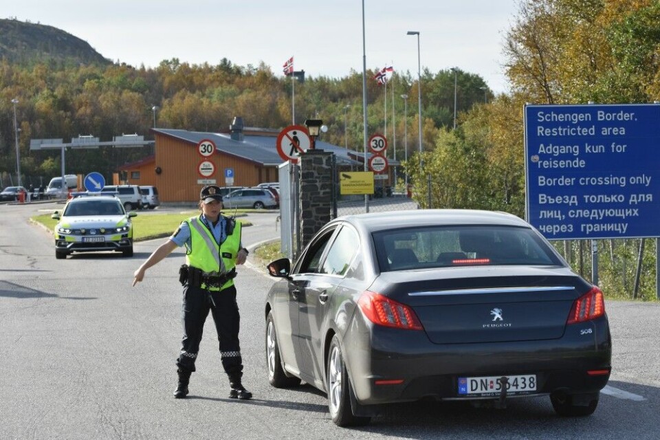 Storskog border check-point. Photo: Thomas Nilsen
