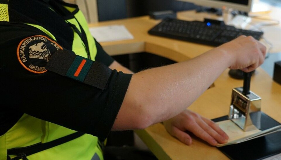 ENTRY APPROVED: By the end of July, there had been almost a million border crossings on the Finnish-Russian check-points. Photo: Raja - Finnish Border Guard
