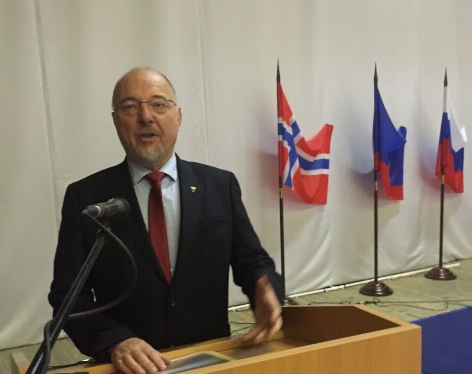 Kirkenes Mayor Rune Rafaelsen. Photo: Rebecka Snefuglli Sondell