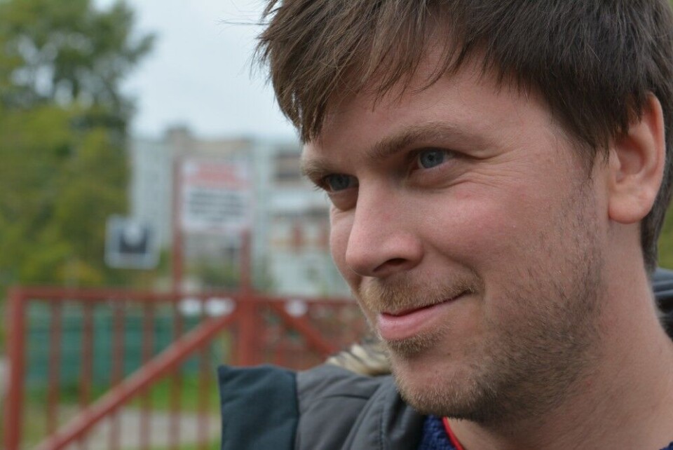 Norwegian journalist Amund Trellevik. Photo: Thomas Nilsen