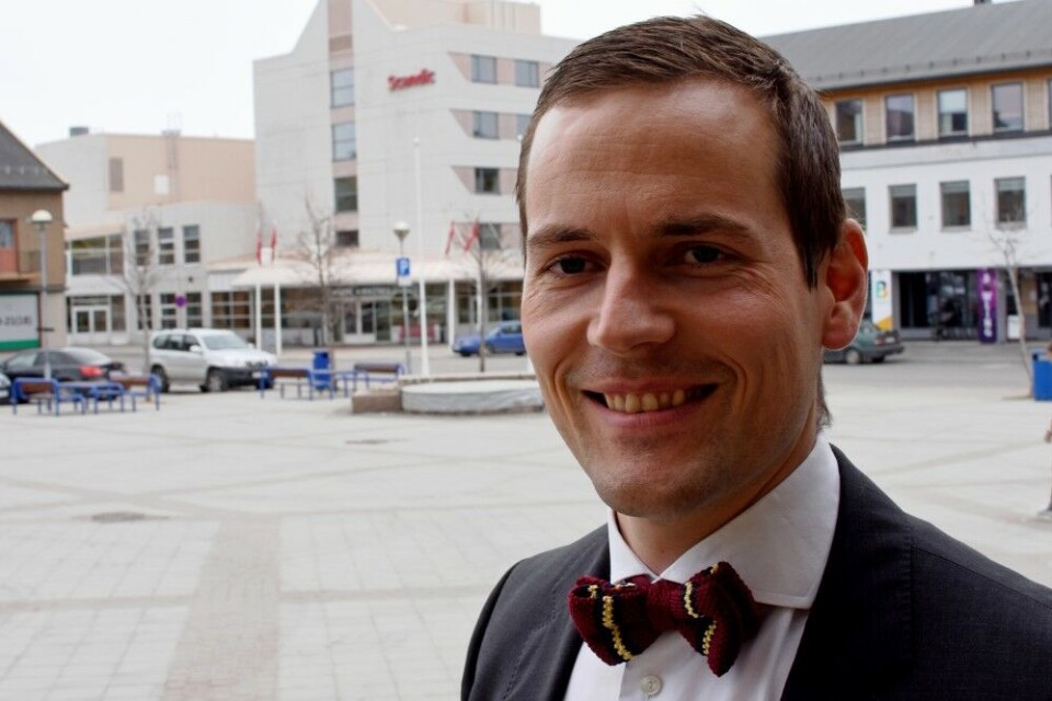 Vegard Valli is Head of the visa section at Norway’s Consulate General in Murmansk. Photo: Thomas Nilsen
