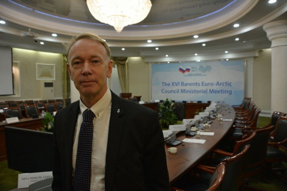 Tomas Hallberg is leader of the International Barents Secretariat. Photo: Atle Staalesen
