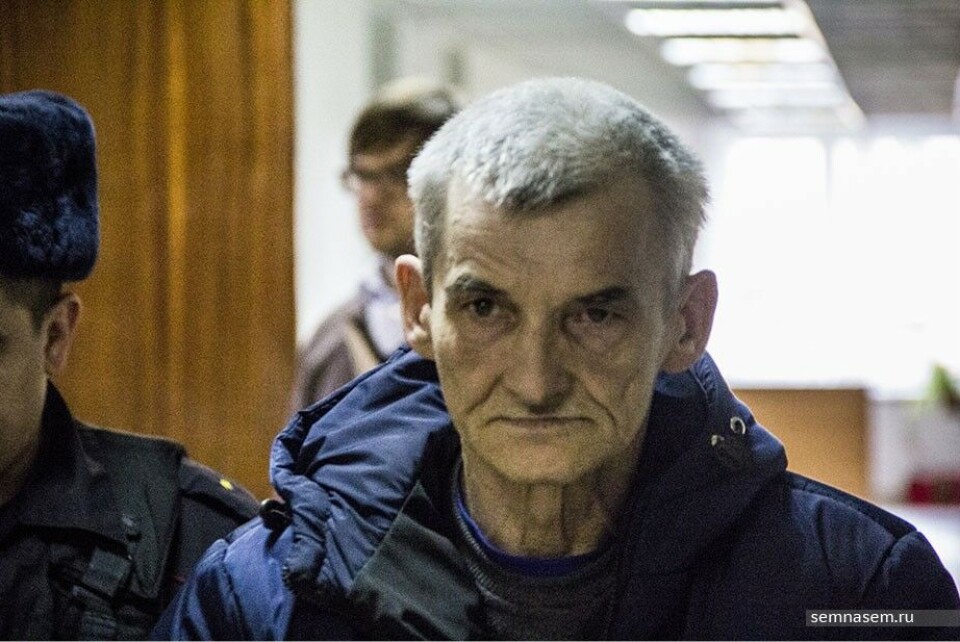 Arrested historian Yuri Dmitriev. Photo: 7x7-journal.ru