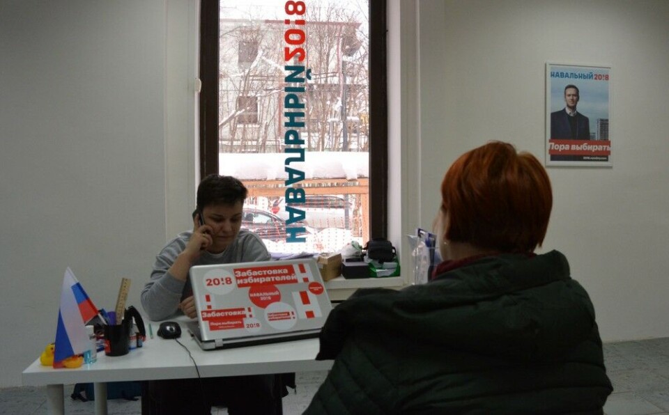 Violeta Grudina heads the local Navalny office in Murmansk. Archive photo by Atle Staalesen