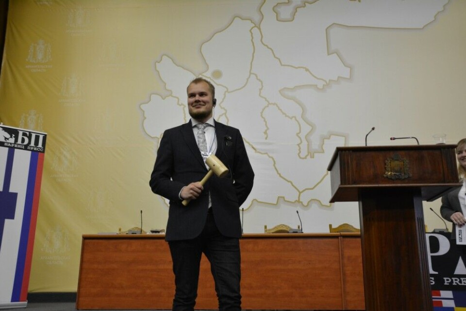 Tim Andersson is the new leader of Barents Press International. Photo: Atle Staalesen