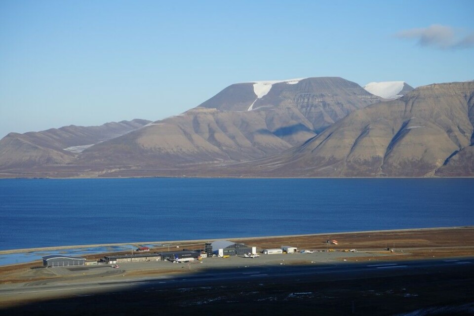 Longyearbyen airport. Photo: Thomas Nilsen