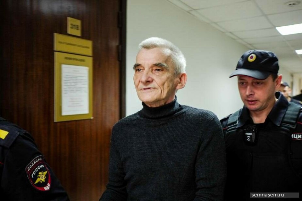 Acknowledged Stalin-era researcher Yuri Dmitriev was first imprisoned in 2016. Photo: Sergey Markelov, 7x7-journal