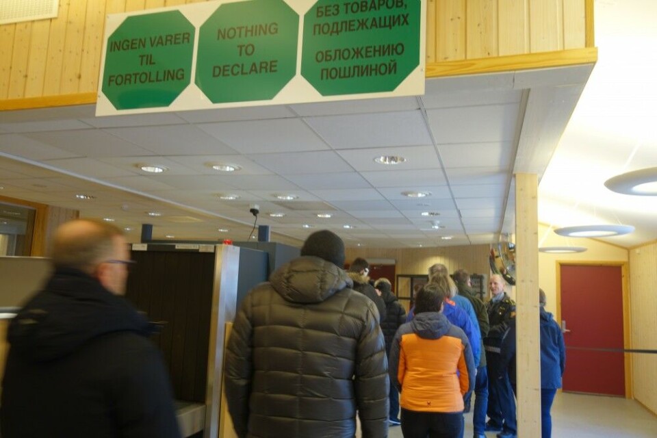 Border crossing. Photo: Atle Staalesen