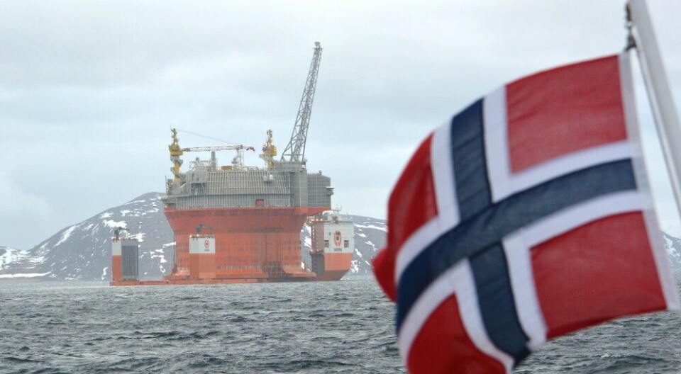 Goliat is the world's northernmost offshore oil platform in production. Photo: Thomas Nilsen