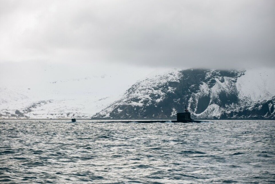 The USS New Mexico (SSN 779) is of the Virginia class fast attack submarines. The 115 meters long vessel has a crew of 130 and is powered by one reactor. The sub was commissioned in 2010 as the sixth in its class, which so far consists of 19 vessels. Photo: Helene Sofie Thorkildsen/Forsvaret