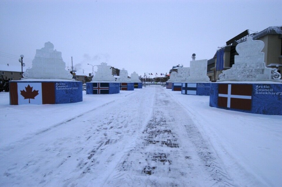 Russia was chair of the Arctic Council from 2004 to 2006. Here from the ministerial meeting in Salekhard. Photo: Thomas Nilsen
