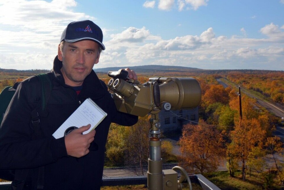 Editor of the Barents Observer Thomas Nilsen. Photo: FSB