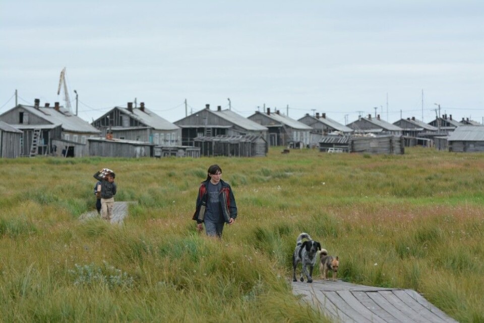 Village on the permafrost in the Russian north. Photo: Thomas Nilsen