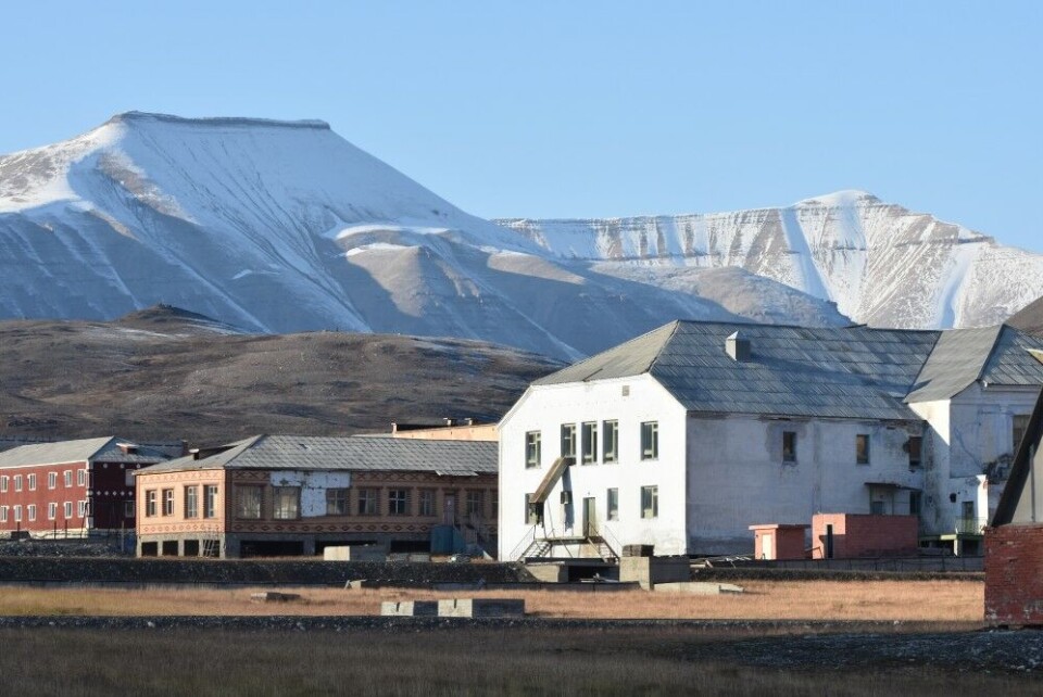 Pyramiden is a Soviet ghost town some 50 kilometres north of Longyearbyen.