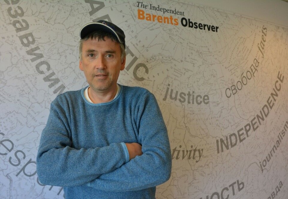 Thomas Nilsen is Editor of the Barents Observer. Photo: Atle Staalesen