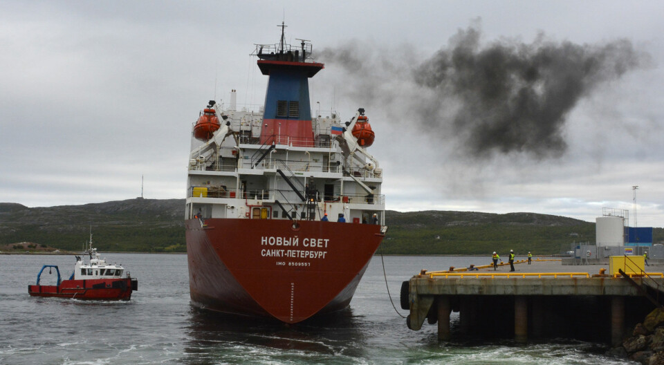 Reefer Novy Svet in Kirkenes, Norway. Photo: Atle Staalesen