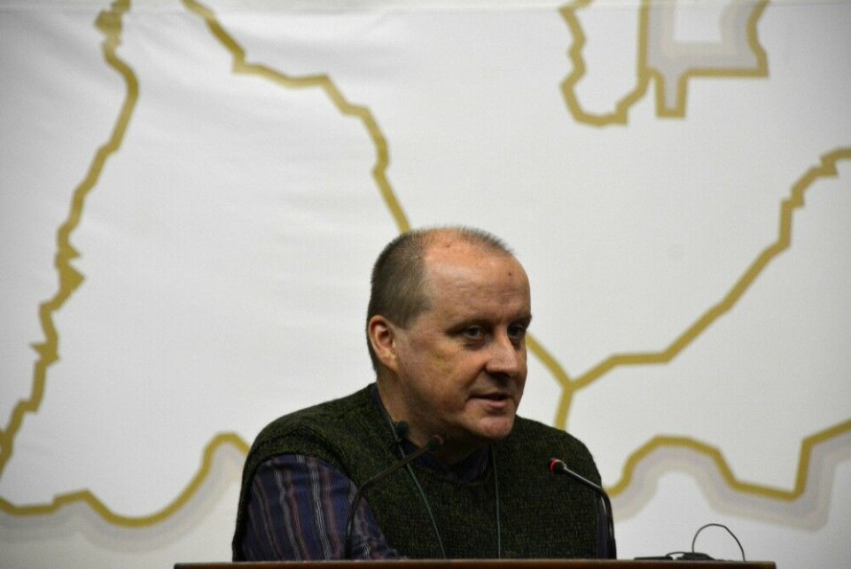 Chernika Editor Valery Potashov. Photo: Atle Staalesen