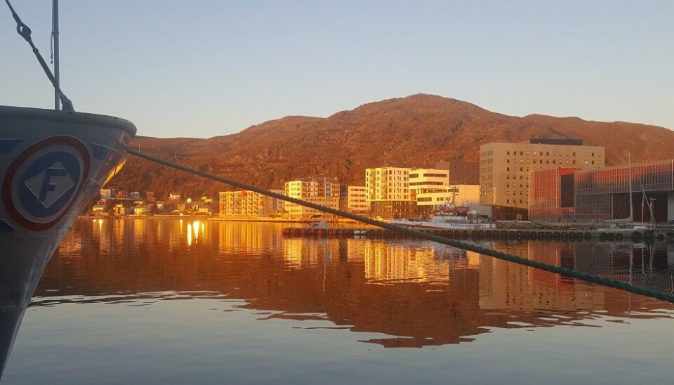 The town of Hammerfest. Photo: Thomas Nilsen