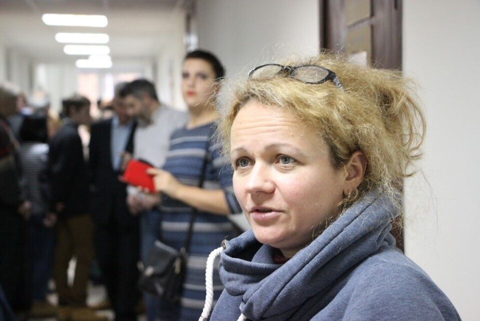 Maria Eismont is one of the lawyers defending the Memorial. Photo: Gleb Yarovoy, 7x7-journal