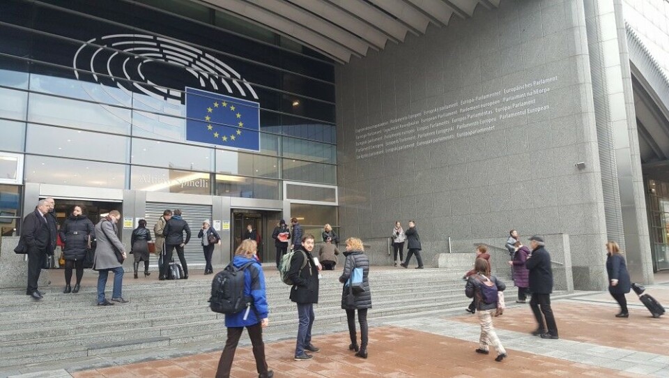The European Parliament. Photo: Thomas Nilsen