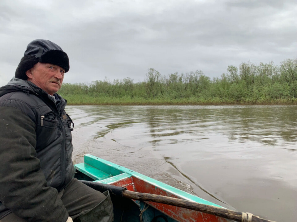 Sergei is a local citizen of Novikbozha. Photo: Tatiana Britskaya, Novaya Gazeta