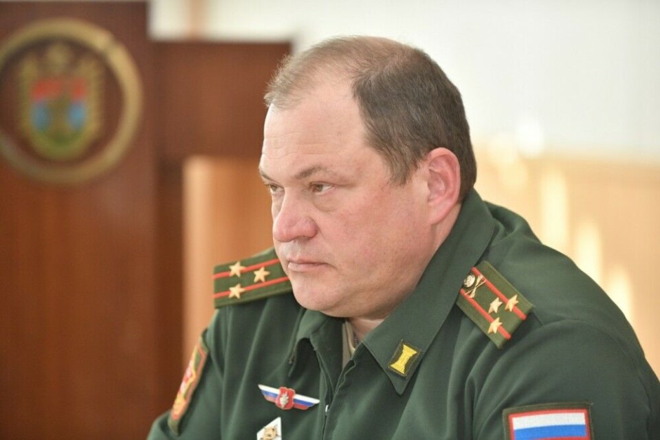 Andrei Artemev is head of the military enlistment office in north Russian region Karelia. Photo: 'Respublika'