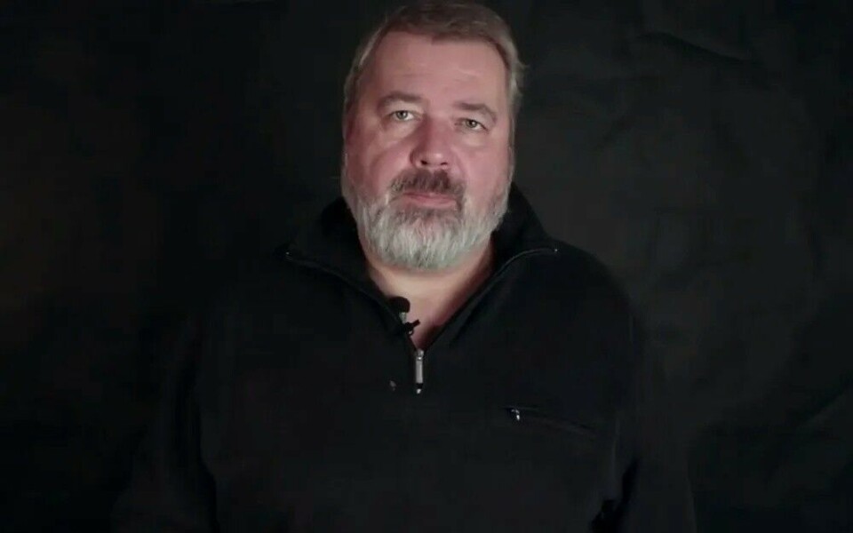 Dmitry Muratov is winner of the Nobel Peace Prize. Photo: Novaya Gazeta