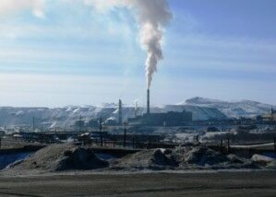 Pellets plant in Zapolyarny. Photo: Thomas Nilsen