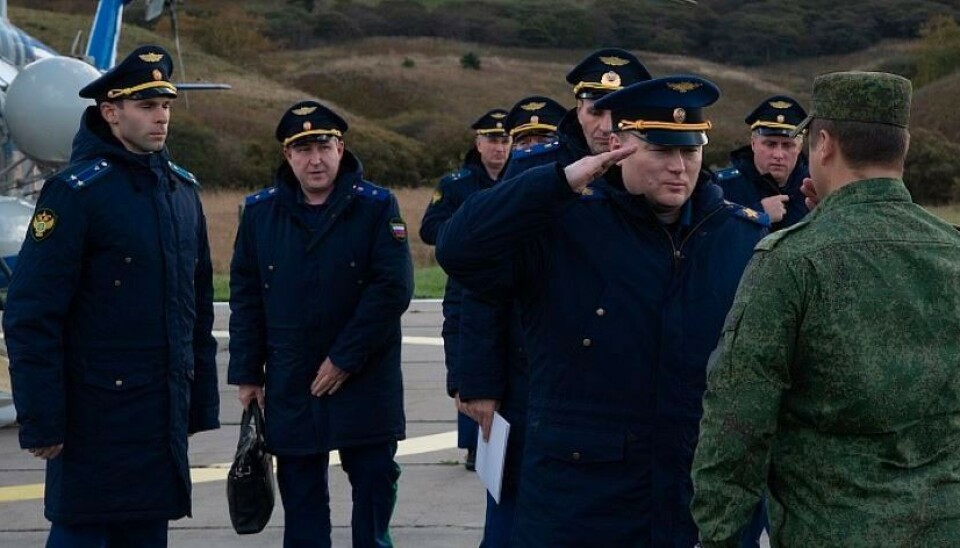 Russian General Prosecutor Igor Krasnov (third from right) wants the Barents Observer closed. Photo: General Prosecutor's office