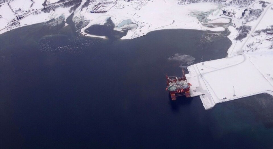 Drilling rig ready for action in the Barents Sea. Photo: Atle Staalesen