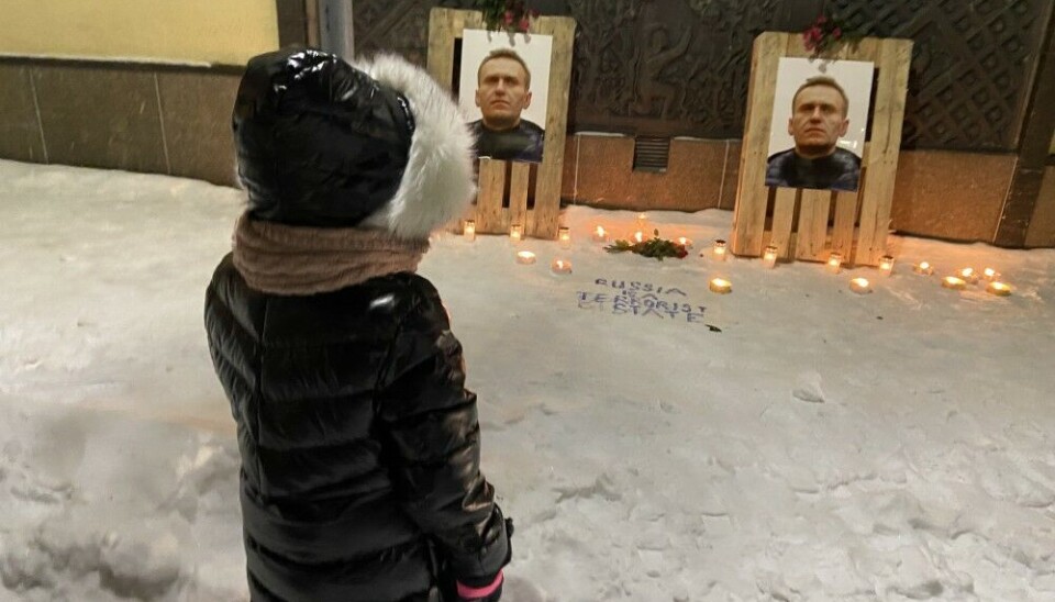 Outside Russia’s Consulate General in Kirkenes. Photo: Thomas Nilsen
