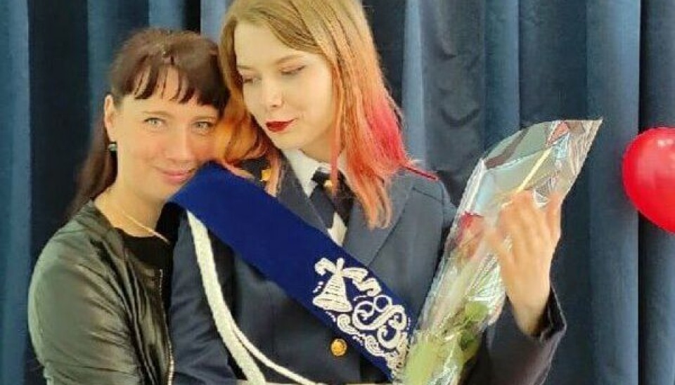 Natalia and Olesya Krivtsova. Photo from the family archive