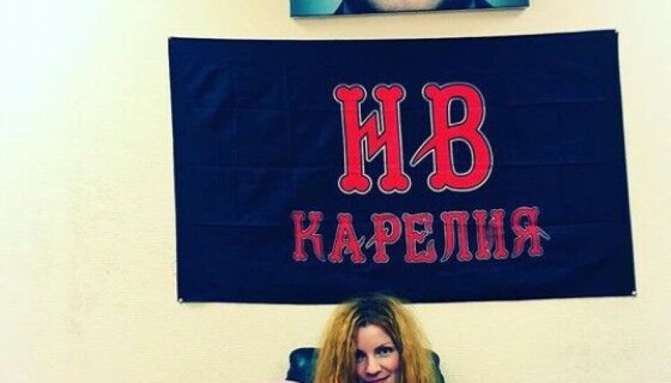 Natalia Moskvitina, president of the Women for Life Foundation, in Karelia in 2016. Photo: “Women for Life” Vkontakte page