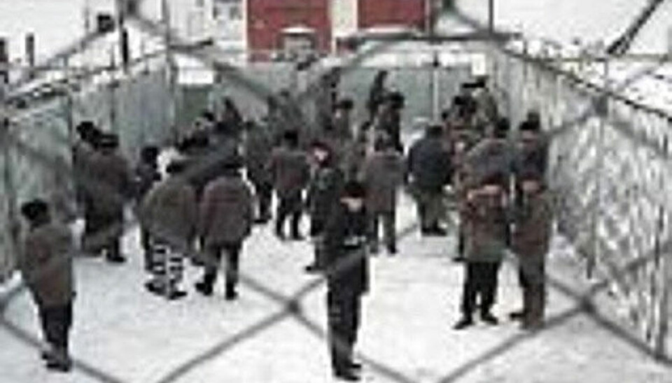 The prison yard in Colony No 3. Photo: VK page for Kharp Penal Colony No 3