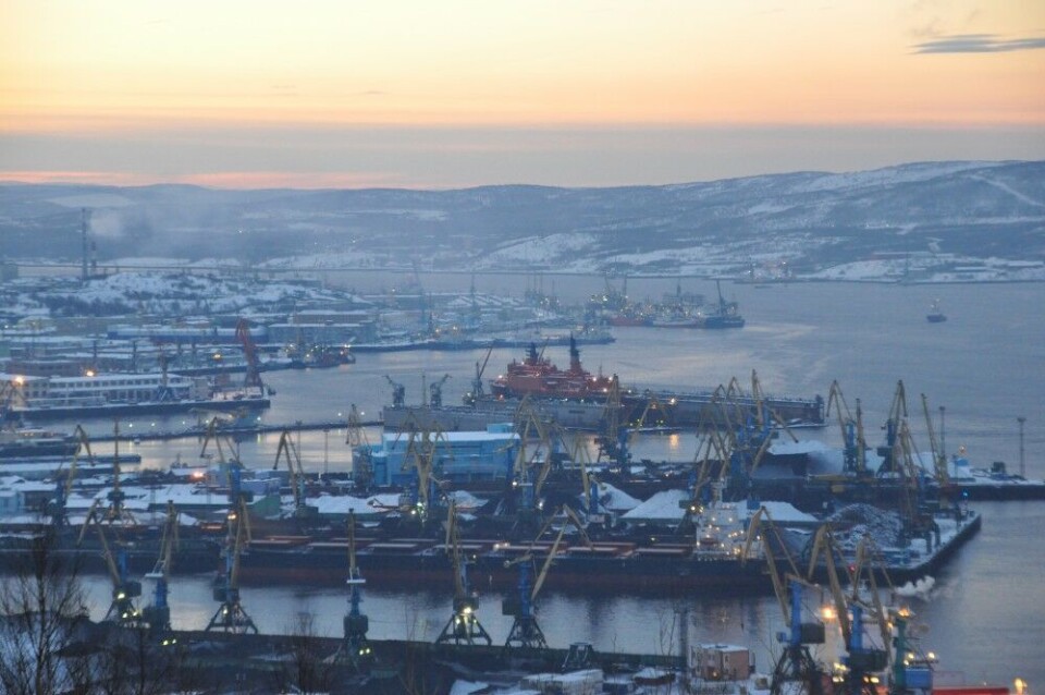 December day in Murmansk. Photo: Trude Pettersen