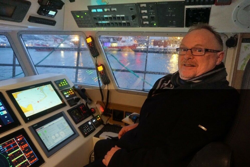 Per Sandberg is Norway's Minister of Fisheries. Photo: Thomas Nilsen