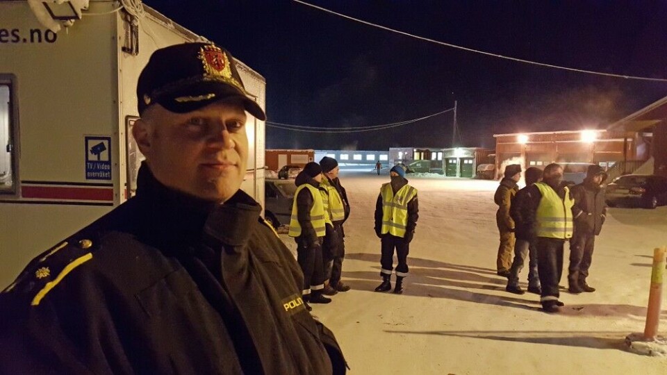 Tor Espen Haga is Chief of the Norwegian Police Immigration Service in Kirkenes. Photo: Thomas Nilsen
