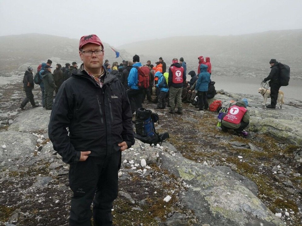“I begin to understand how a boxer feels when he goes into survival mode, when he receives hits from every direction and has just enough strength to stand on his feet until the round is over and he can recover and keep on going in the next round.” Anders Erling Fjällås, Chair of the Semisjaur–Njarg Sámi village on the pressures directed at reindeer herders. The winter pasture in Västerbotten is threatened by wind power in Råliden, and the winter pasture in Norrbotten by mining plans in Laver, as are also the summer pastures in Násafjäll. Photo: Maria Söderberg.