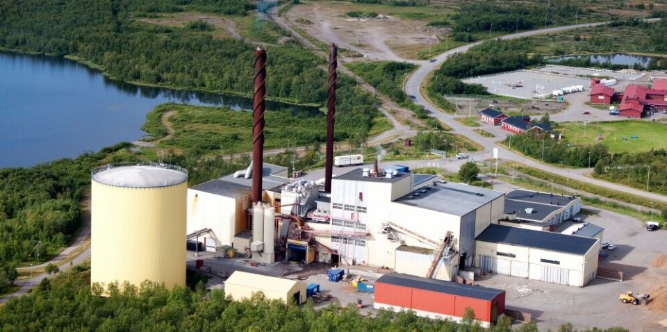 The Kiruna combustion plants is one of several Swedish processing facilites handling Norwegian waste. Photo: tekniskaverkenikiruna.se