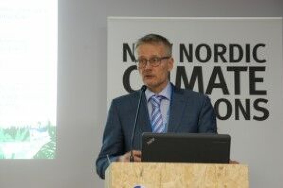 Heikki Granholm from the Finnish Ministry of Agriculture and Forestry. Photo: Rebecka Snefuglli Sondell