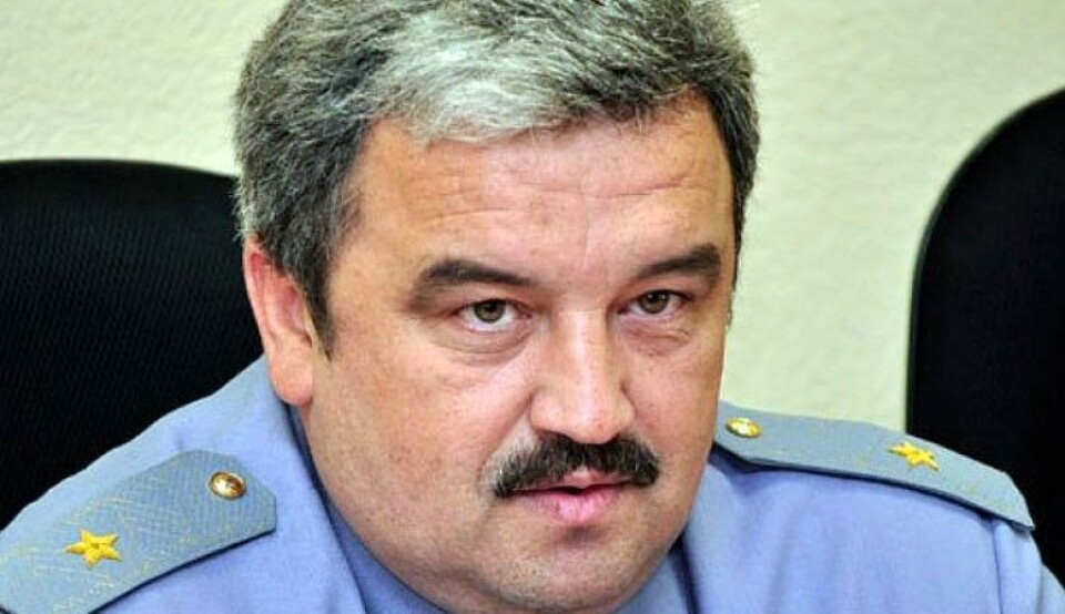 Head of Murmansk Interior Ministry Igor Batalov. Photo: Flashnord.com