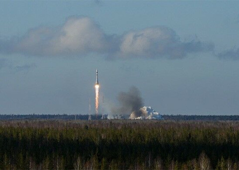 Rocket launches from the Plesetsk Space Center, like this Soyuz-2 launch, pollutes the surrounding territories. Photo: mil.ru