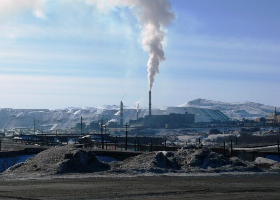 Pellets plant in Zapolyarny. Photo: Thomas Nilsen