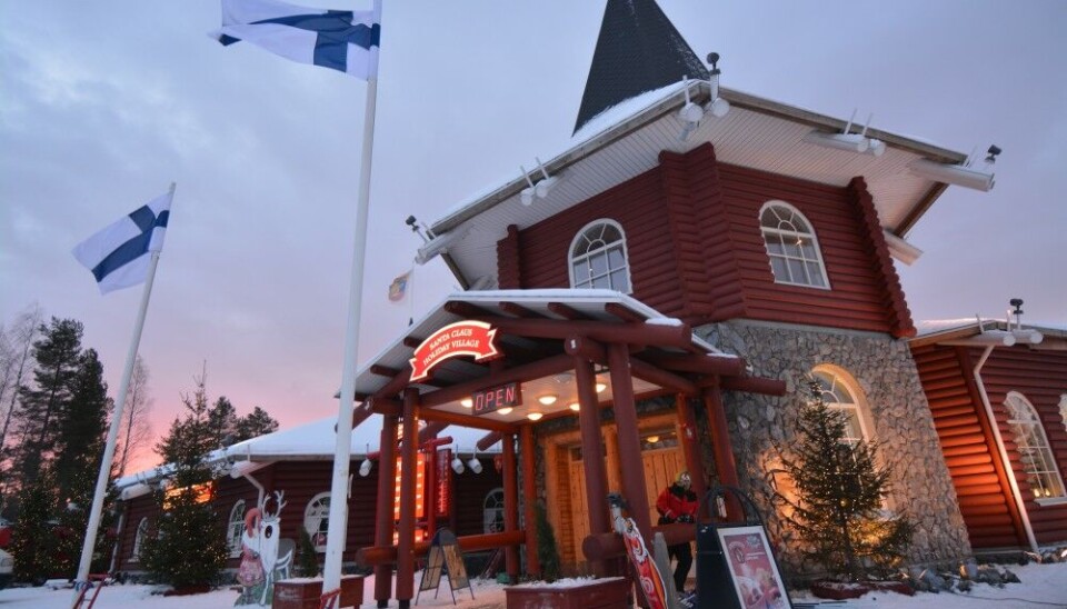 Santa Claus’ village north of Rovaniemi has more than half a million visitors per year. Photo: Thomas Nilsen