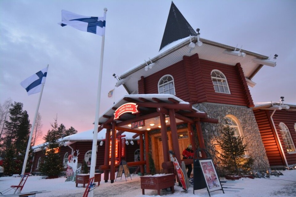 Santa Claus village north of Rovaniemi. Photo: Thomas Nilsen