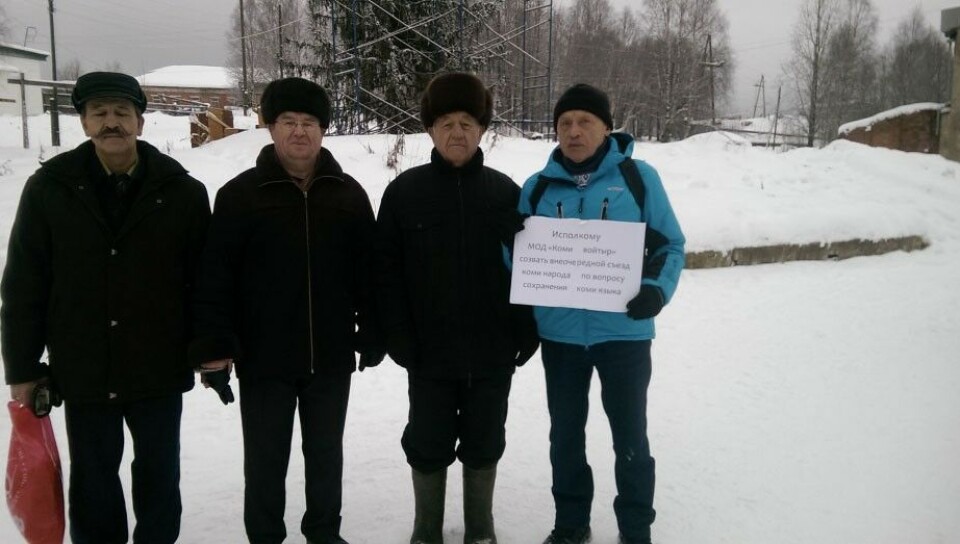Protesters in Komi Republic. Photo: semnasem.ru