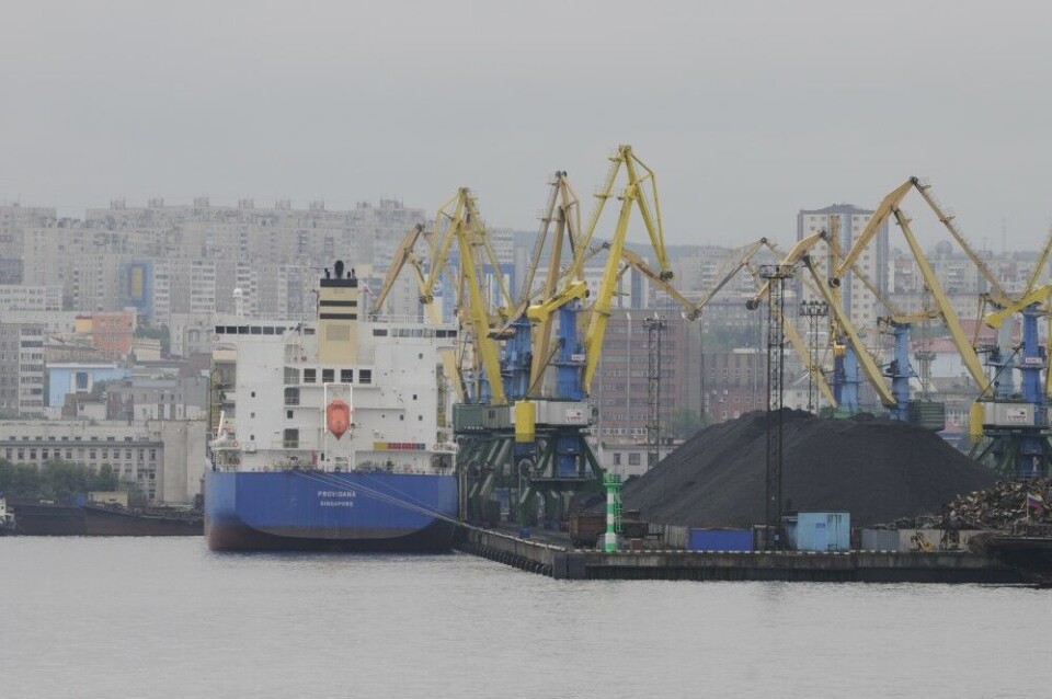The Murmansk Sea Port. Photo: Thomas Nilsen