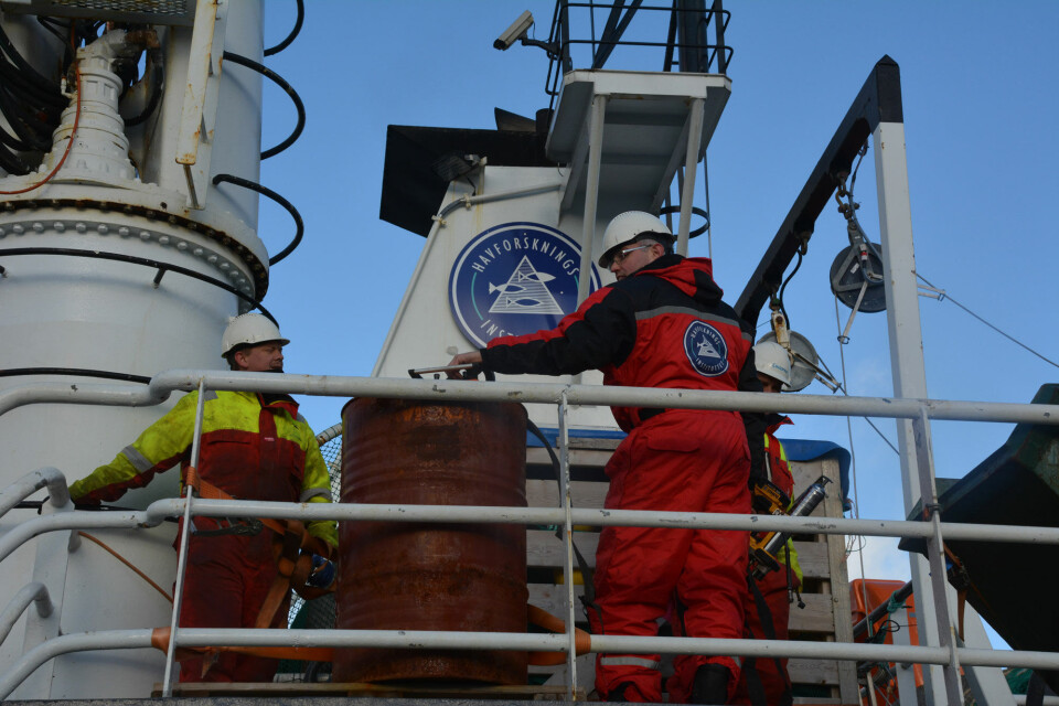 Research vessel “Johan Hjort” arrived in Kirkenes early October after this year’s Barents Sea ecosystem mapping. Photo: Atle Staalesen